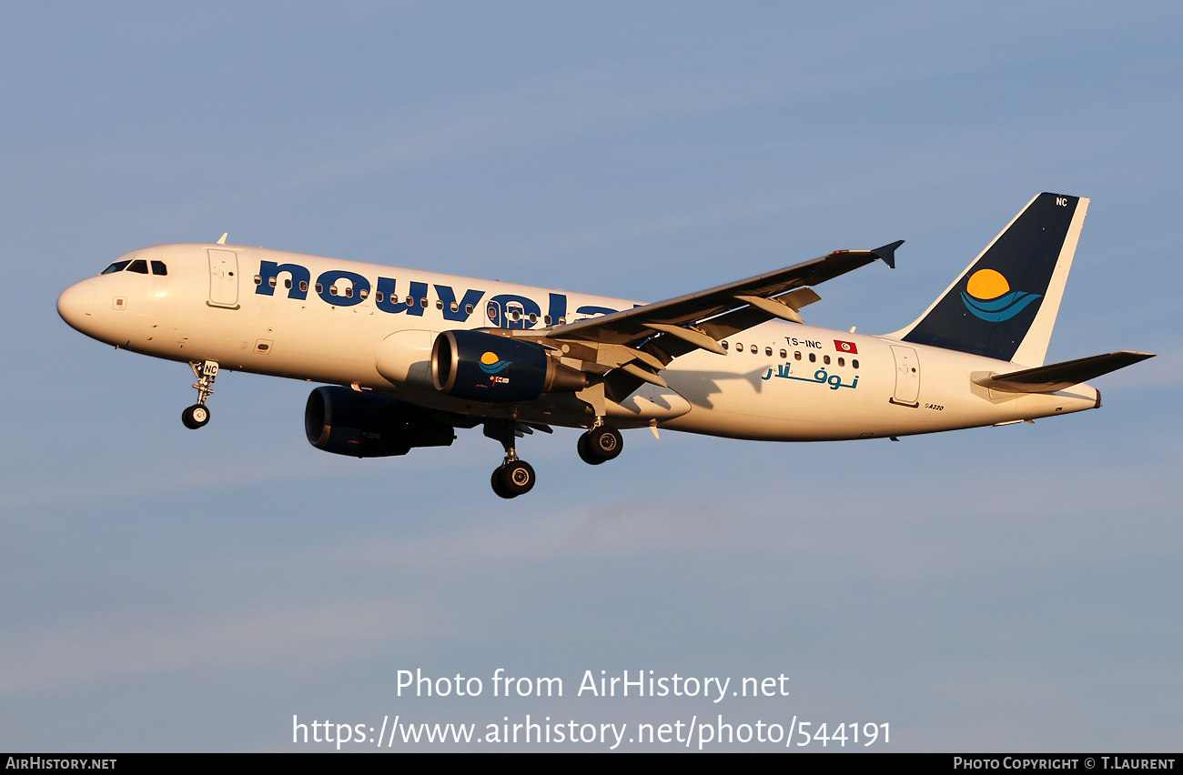 Aircraft Photo of TS-INC | Airbus A320-214 | Nouvelair Tunisie | AirHistory.net #544191