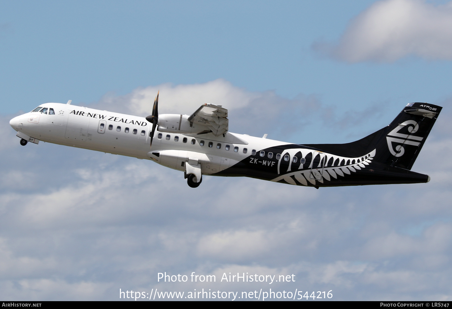 Aircraft Photo of ZK-MVF | ATR ATR-72-600 (ATR-72-212A) | Air New ...