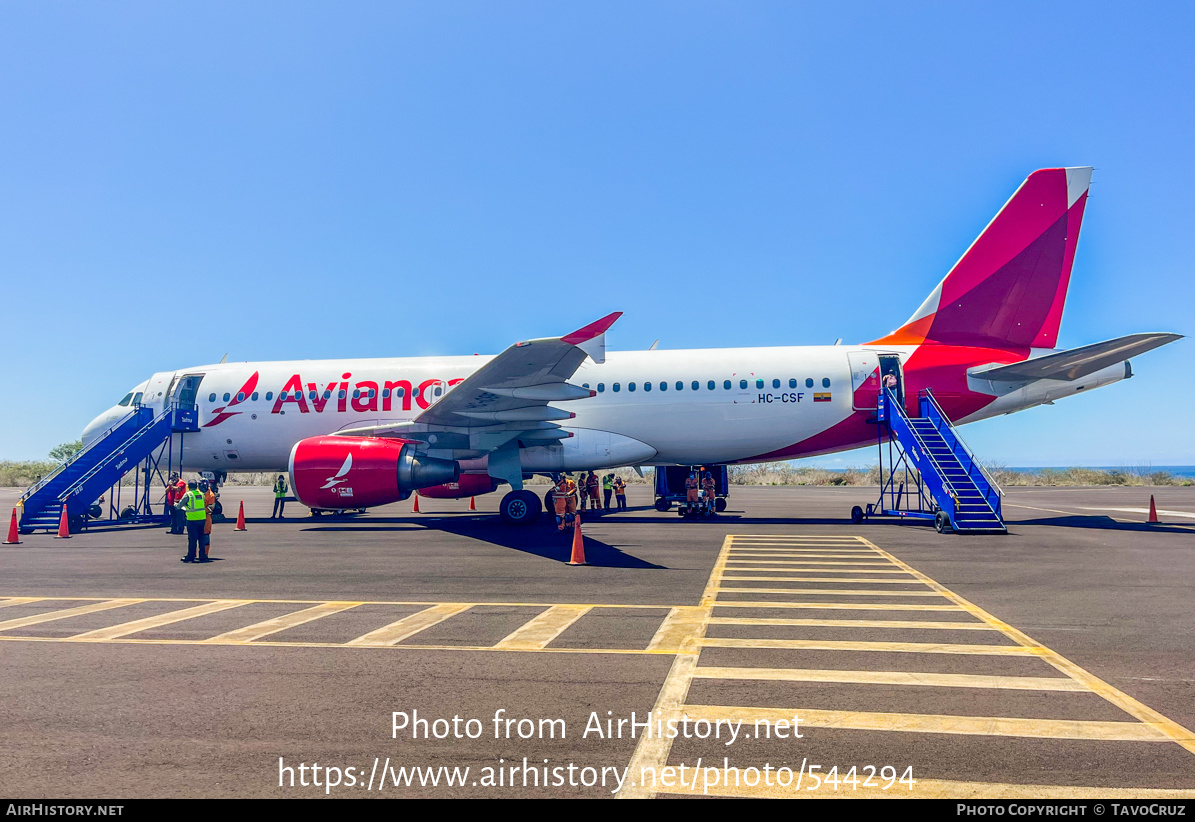 Aircraft Photo of HC-CSF | Airbus A320-214 | Avianca | AirHistory.net #544294