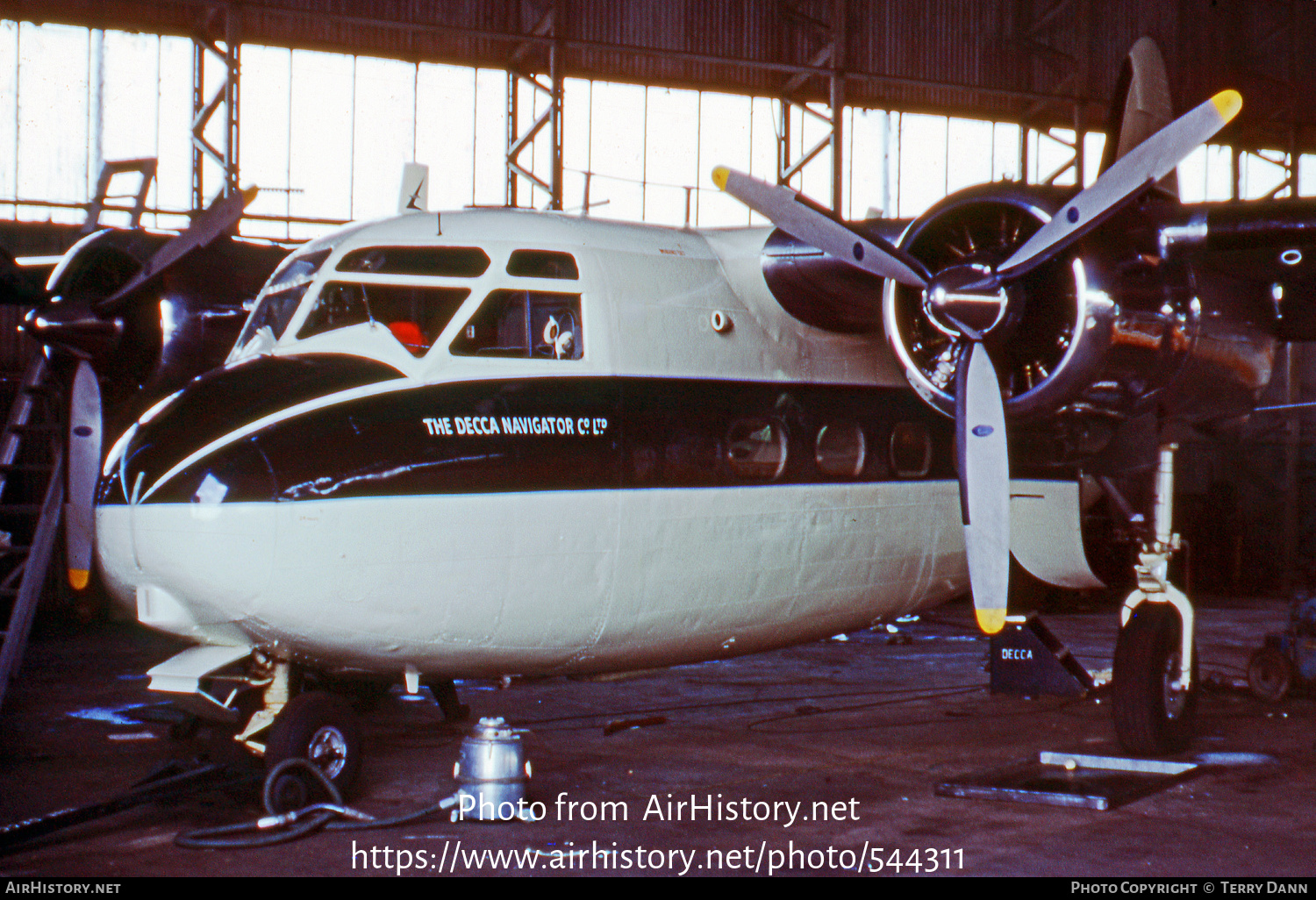 Aircraft Photo of G-ALWH | Percival P.50 Prince 2 | Decca Navigator Company | AirHistory.net #544311