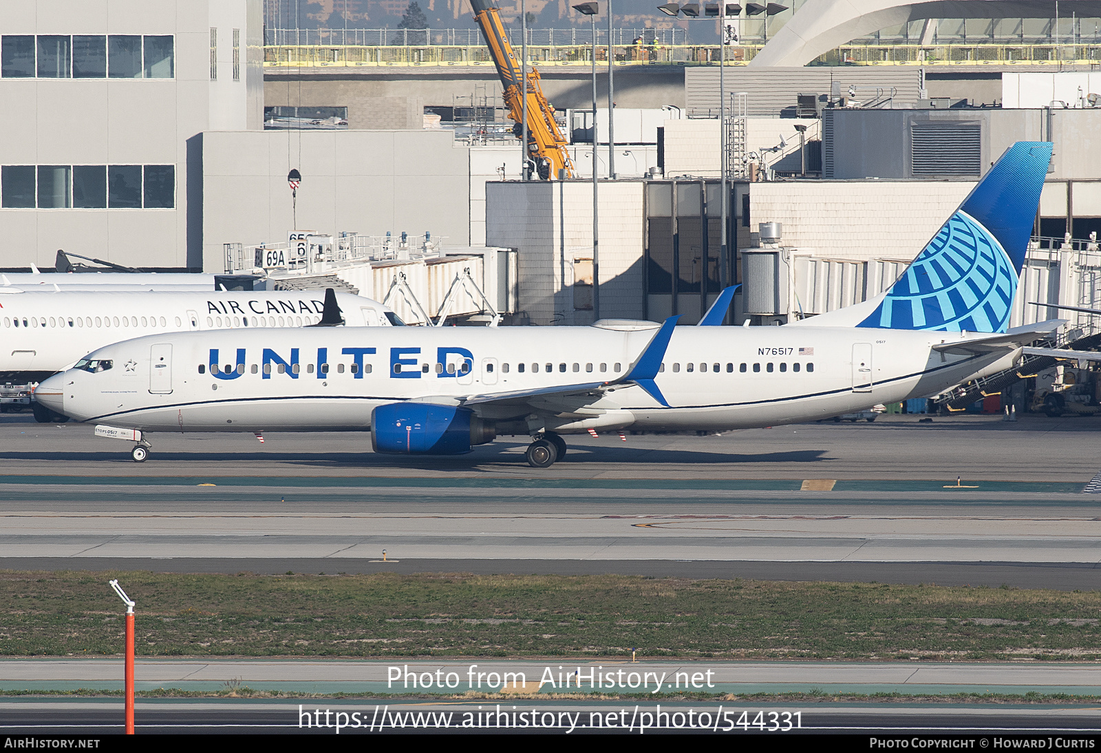 Aircraft Photo of N76517 | Boeing 737-824 | United Airlines | AirHistory.net #544331