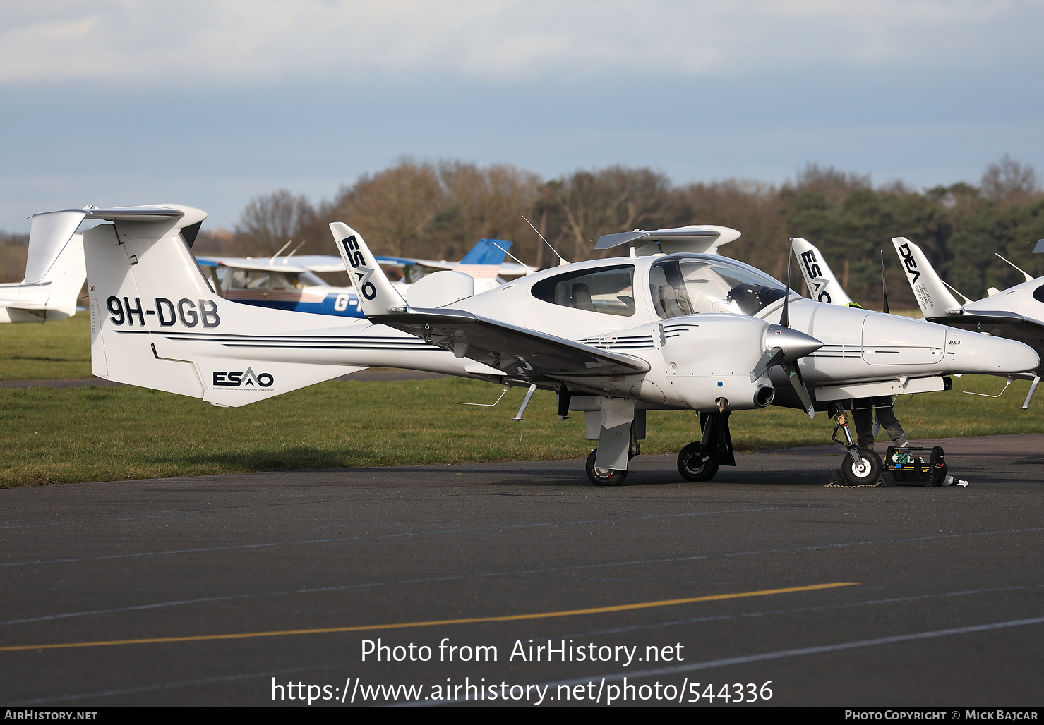 Aircraft Photo of 9H-DGB | Diamond DA42 MPP Guardian | ESAO - European Specialised Airborne Operations | AirHistory.net #544336