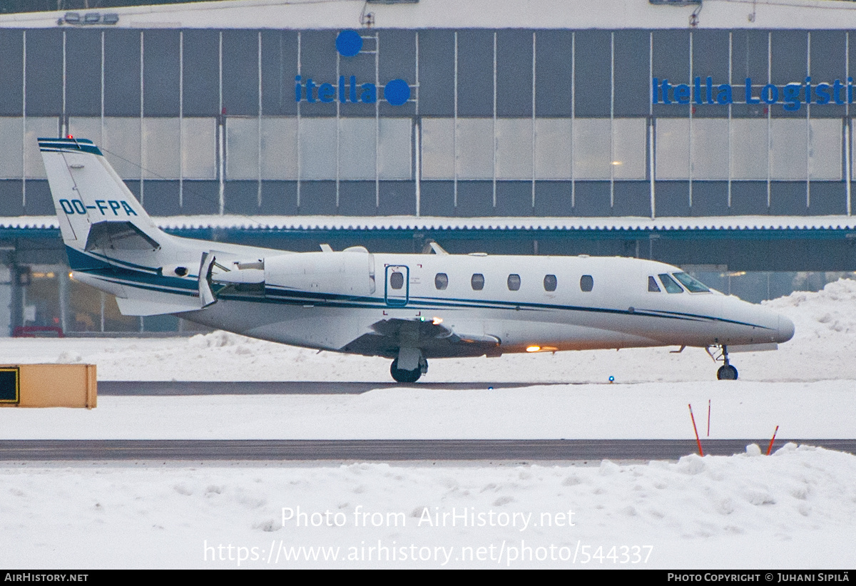 Aircraft Photo of OO-FPA | Cessna 560XL Citation Excel | AirHistory.net #544337