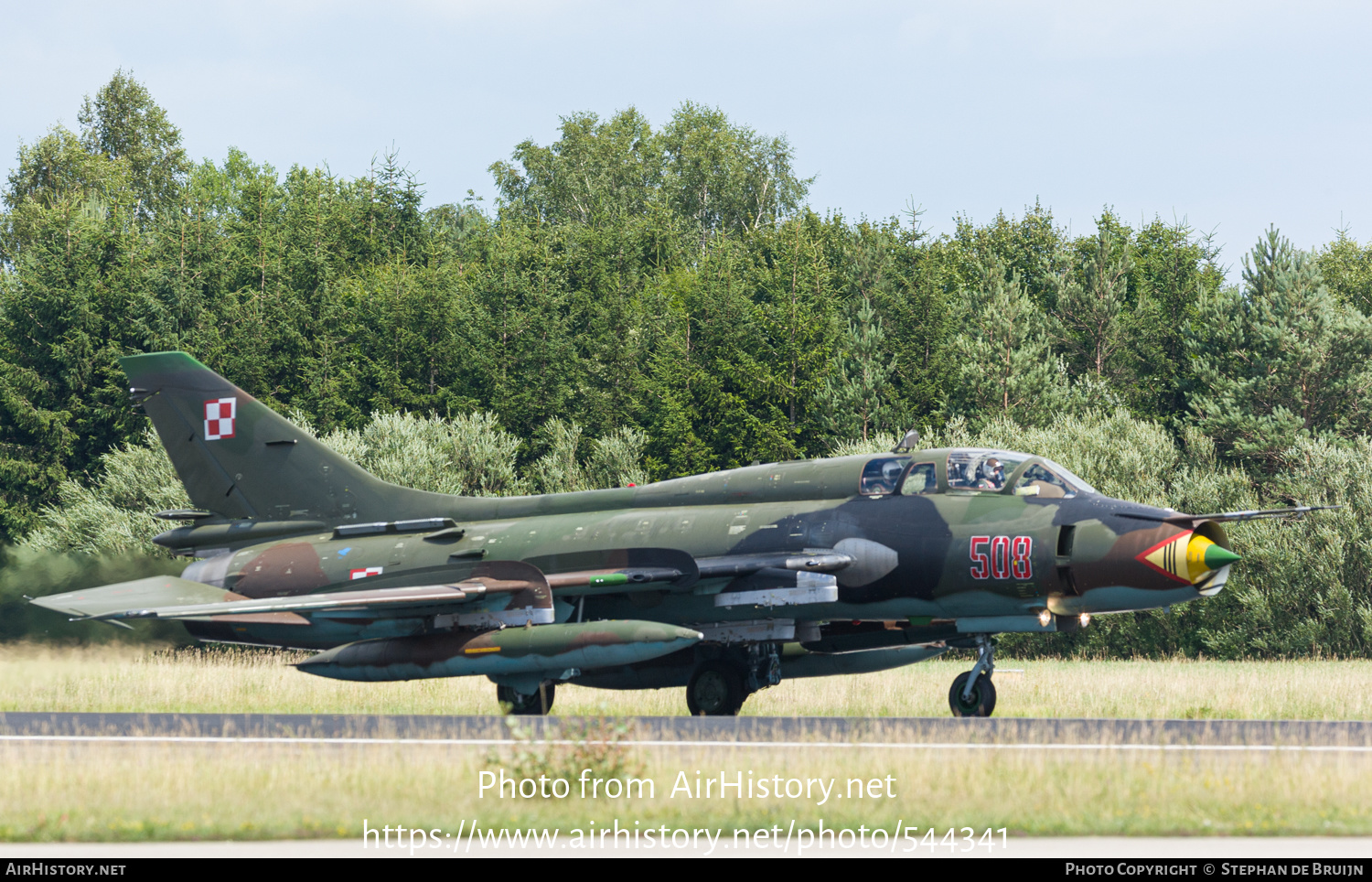 Aircraft Photo of 508 | Sukhoi Su-22UM3K | Poland - Air Force | AirHistory.net #544341