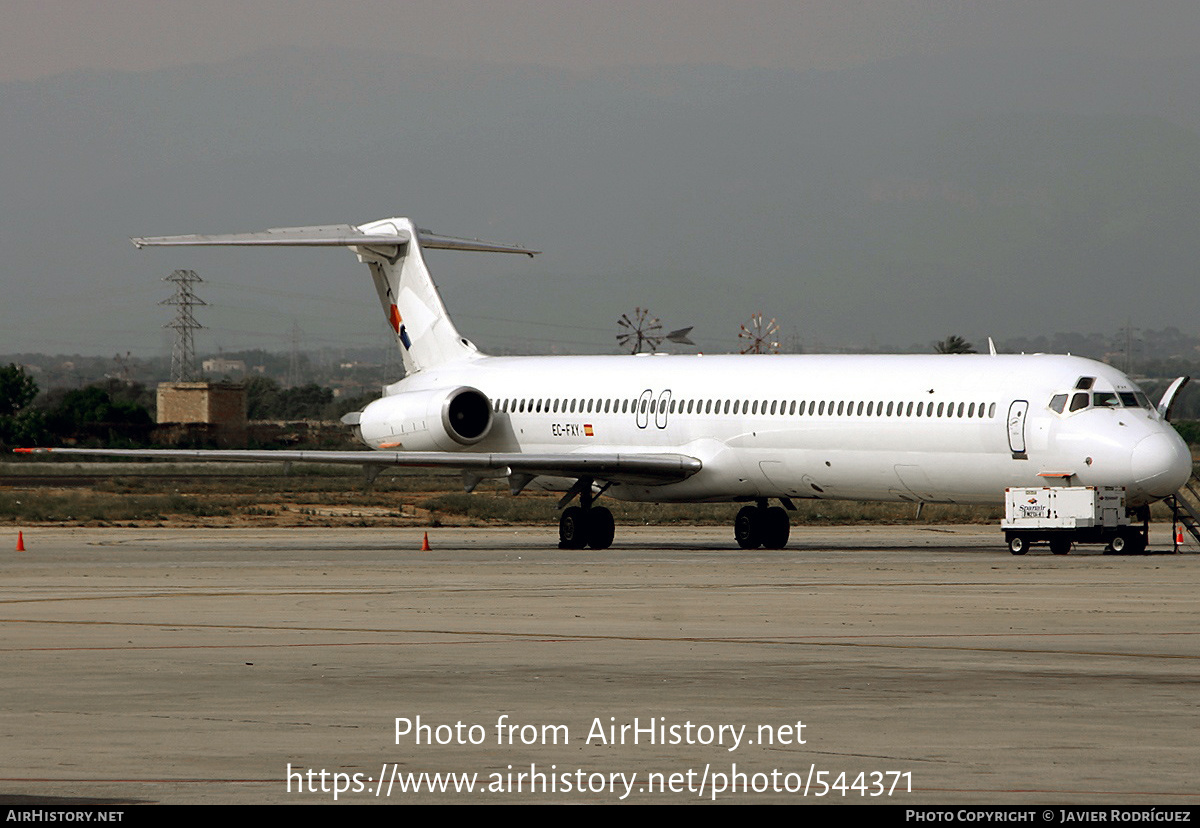 Aircraft Photo of EC-FXY | McDonnell Douglas MD-83 (DC-9-83) | AirHistory.net #544371