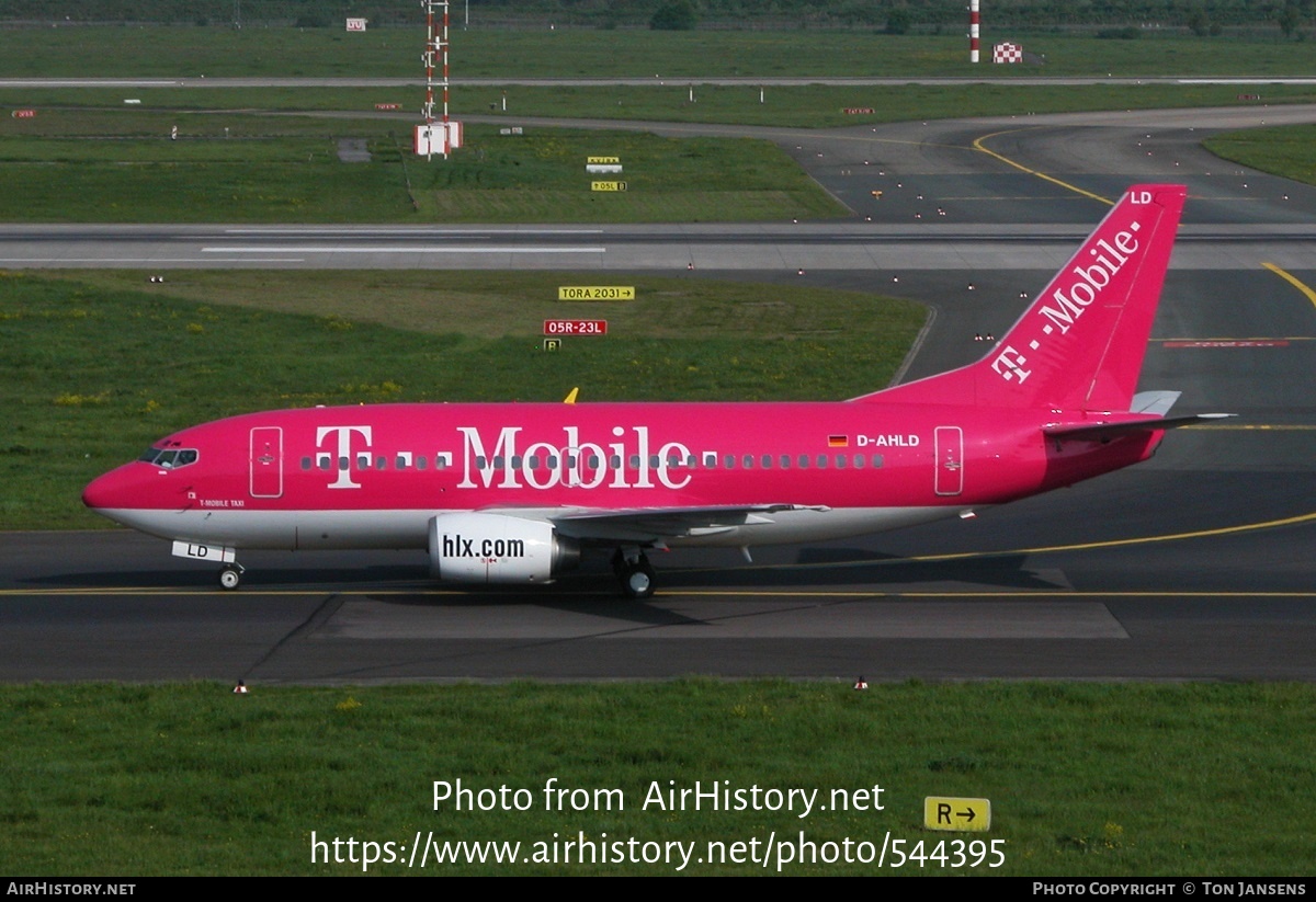 Aircraft Photo of D-AHLD | Boeing 737-5K5 | Hapag-Lloyd Express | AirHistory.net #544395