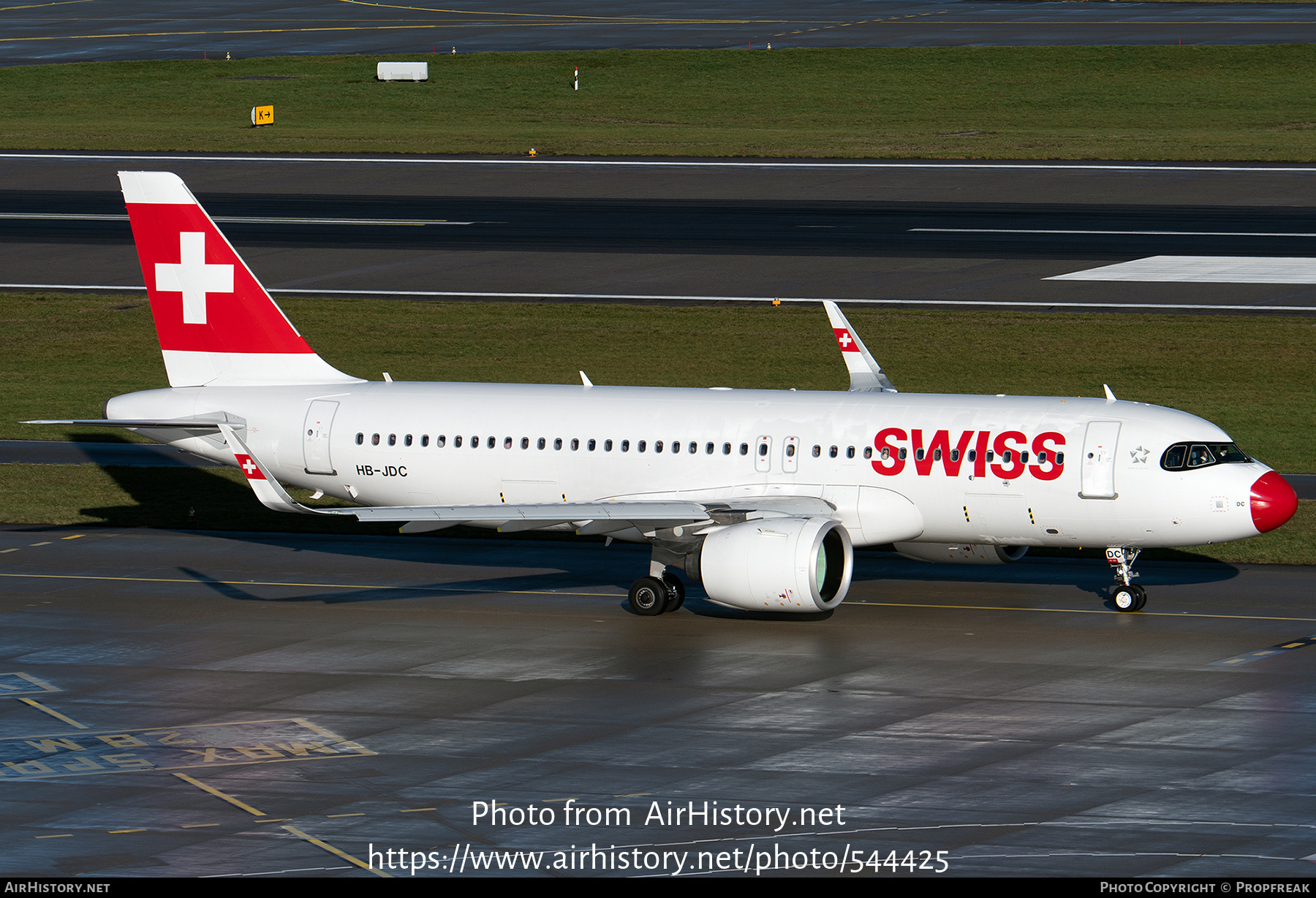 Aircraft Photo of HB-JDC | Airbus A320-271N | Swiss International Air Lines | AirHistory.net #544425