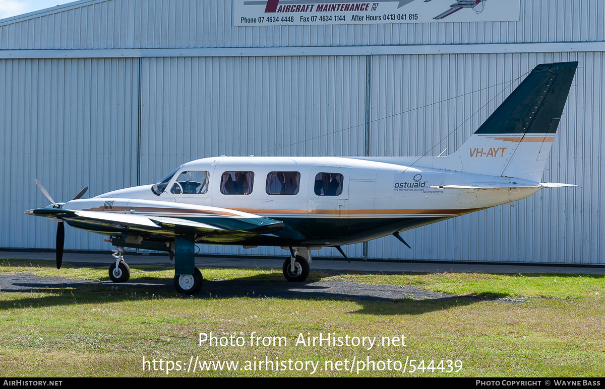 Aircraft Photo of VH-AYT | Piper PA-31-310 Navajo C | Ostwald | AirHistory.net #544439