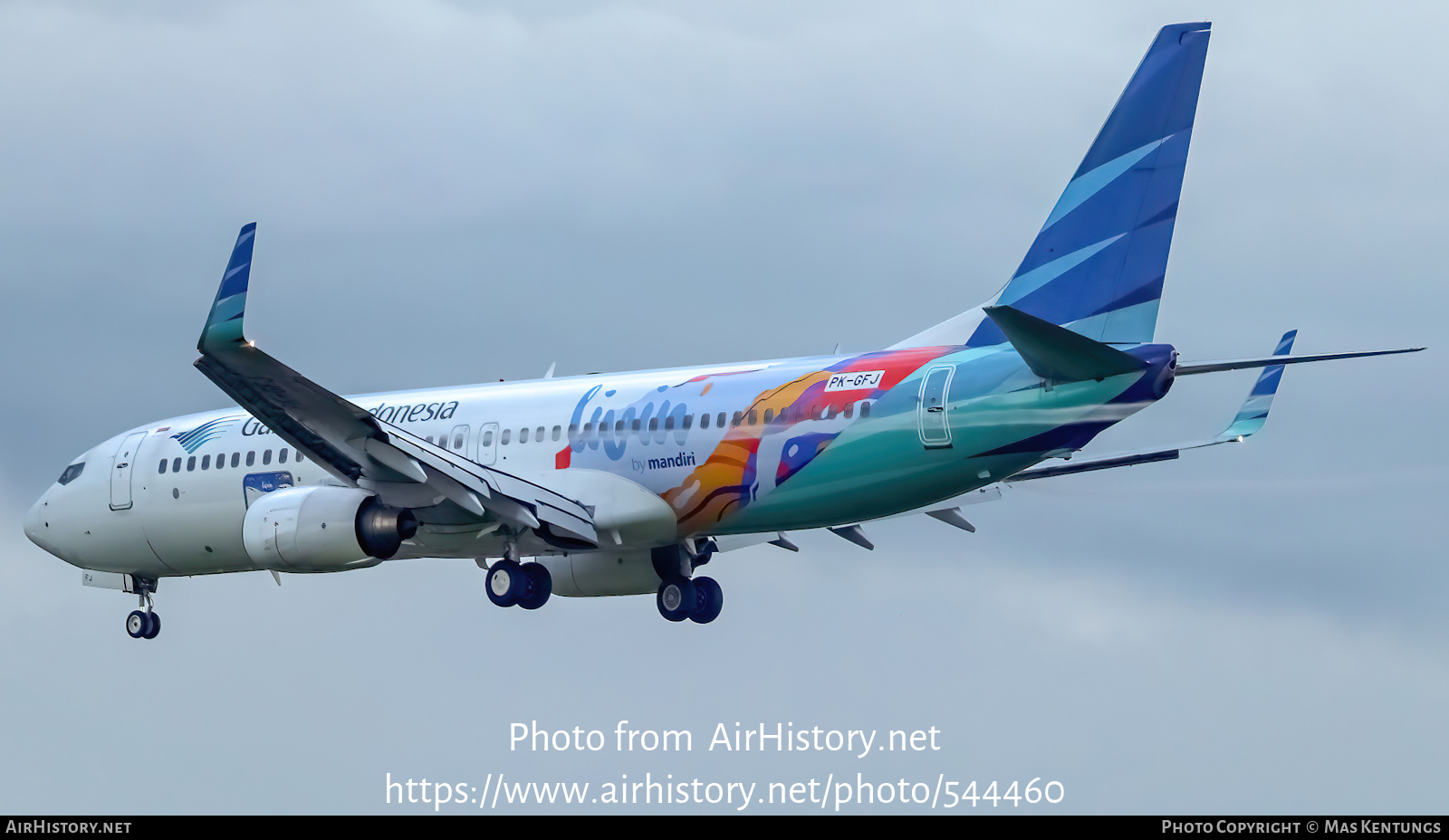 Aircraft Photo of PK-GFJ | Boeing 737-86N | Garuda Indonesia | AirHistory.net #544460