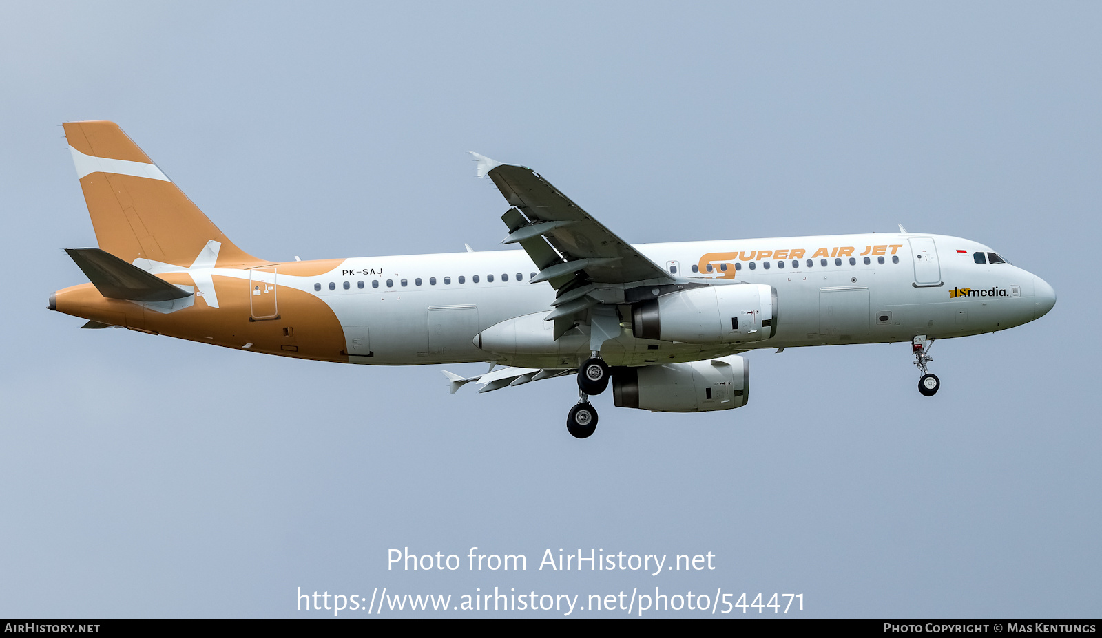 Aircraft Photo of PK-SAJ | Airbus A320-232 | Super Air Jet | AirHistory.net #544471