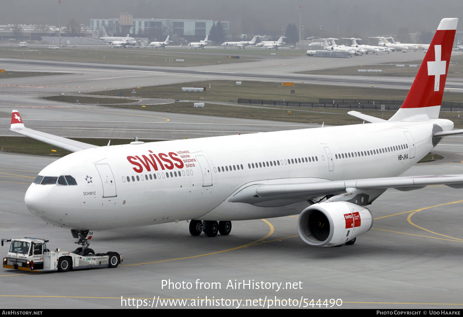 Aircraft Photo of HB-JHA | Airbus A330-343 | Swiss International Air Lines | AirHistory.net #544490