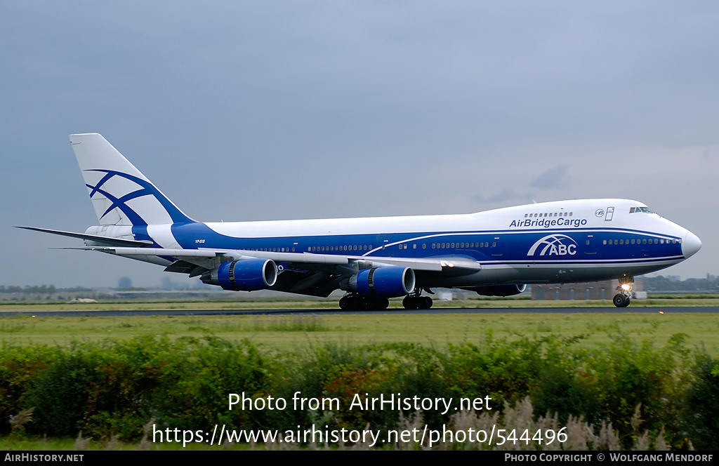 Aircraft Photo of VP-BIB | Boeing 747-243B(SF) | ABC - AirBridgeCargo Airlines | AirHistory.net #544496