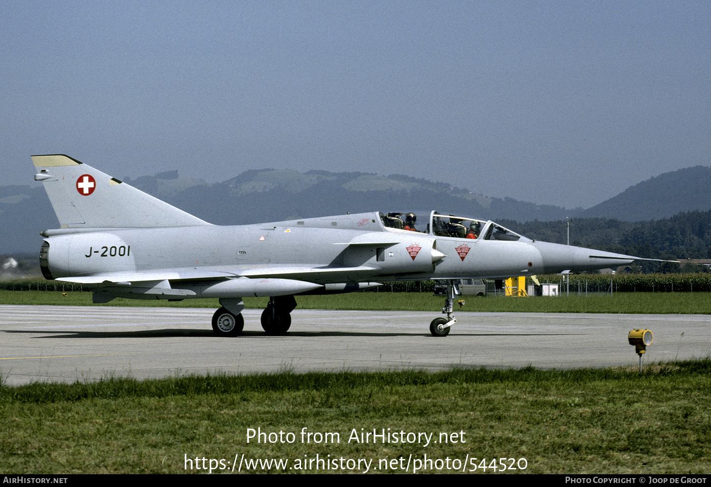 Aircraft Photo of J-2001 | Dassault Mirage IIIDS | Switzerland - Air Force | AirHistory.net #544520