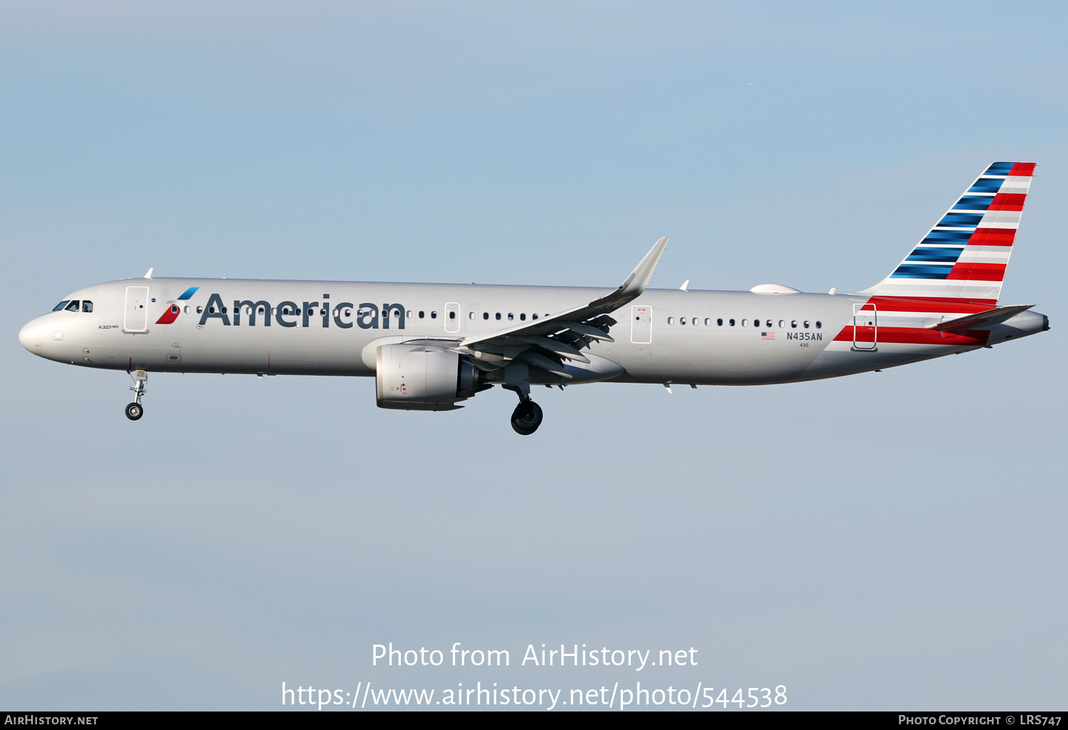 Aircraft Photo of N435AN | Airbus A321-253NX | American Airlines | AirHistory.net #544538