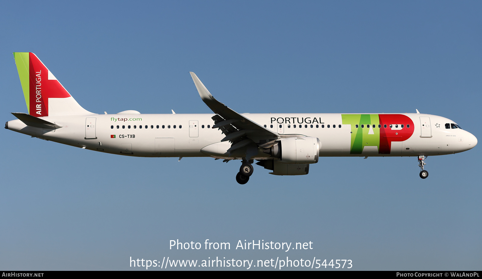 Aircraft Photo of CS-TXB | Airbus A321-251NX | TAP Air Portugal | AirHistory.net #544573