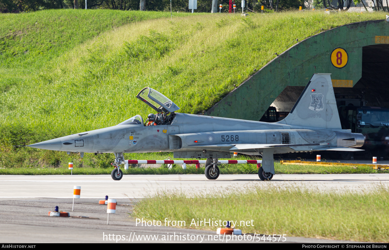 Aircraft Photo of 5268 | Northrop F-5E Tiger II | Taiwan - Air Force | AirHistory.net #544575