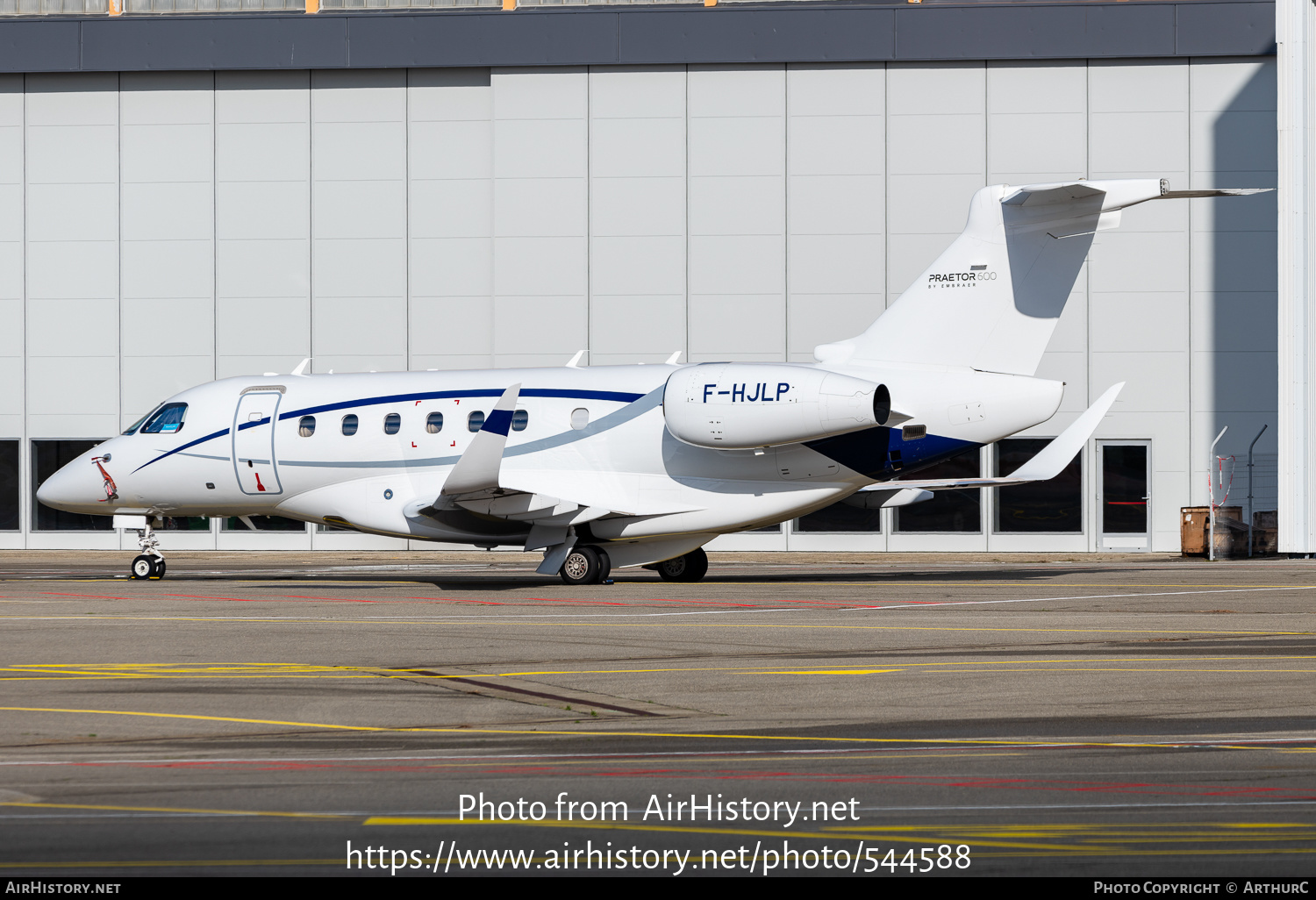 Aircraft Photo of F-HJLP | Embraer EMB-550 Praetor 600 | AirHistory.net #544588