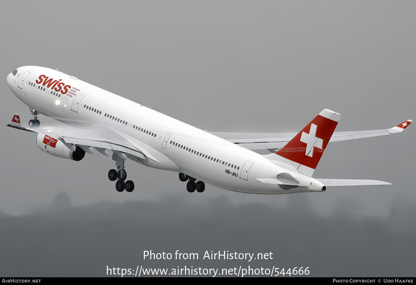 Aircraft Photo of HB-JHJ | Airbus A330-343 | Swiss International Air Lines | AirHistory.net #544666