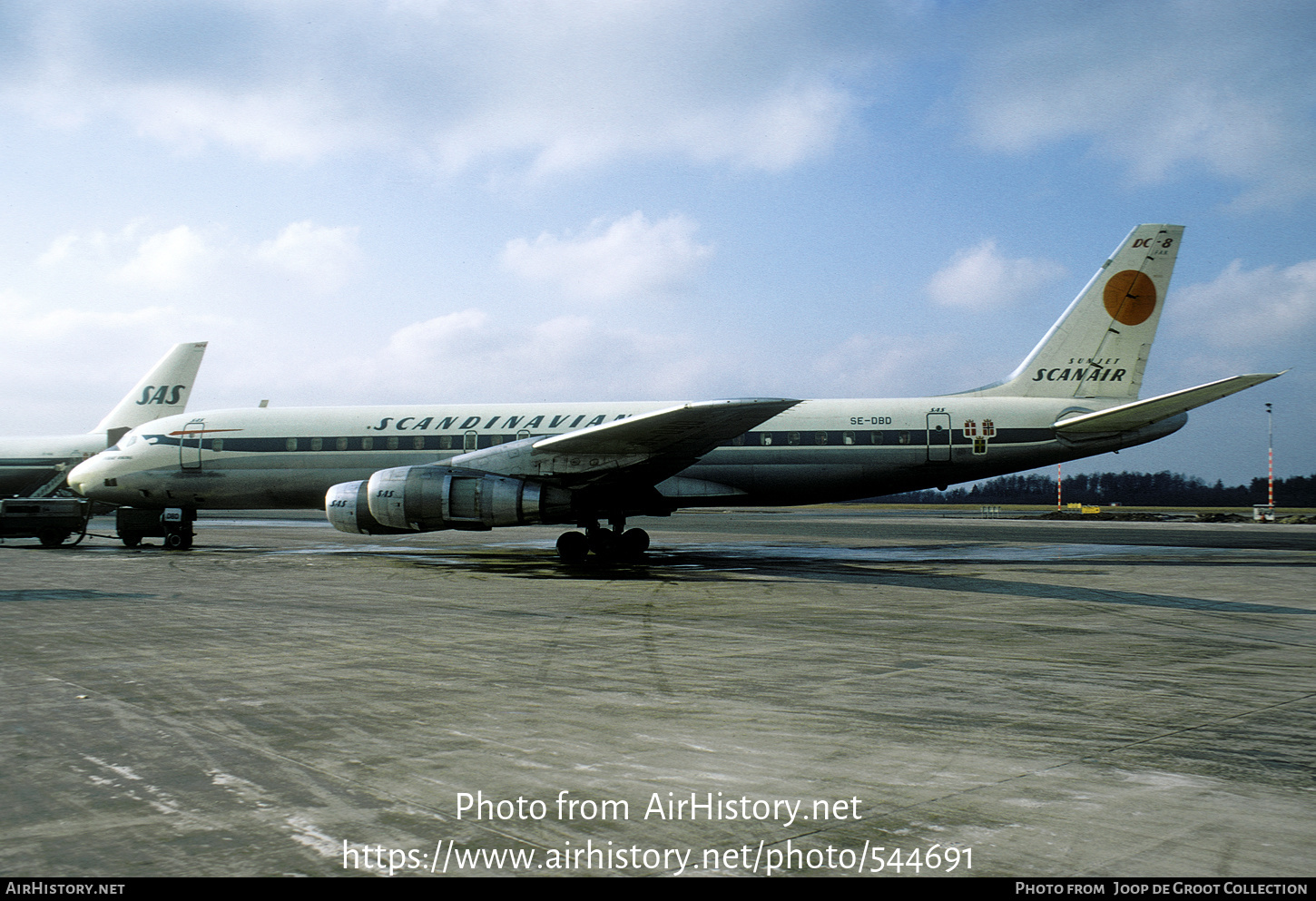 Aircraft Photo of SE-DBD | Douglas DC-8-55 | Scandinavian Airlines - SAS | AirHistory.net #544691