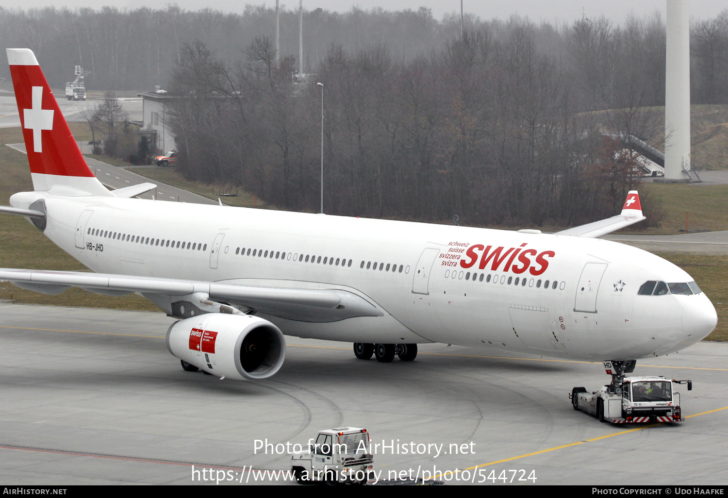 Aircraft Photo of HB-JHD | Airbus A330-343 | Swiss International Air Lines | AirHistory.net #544724