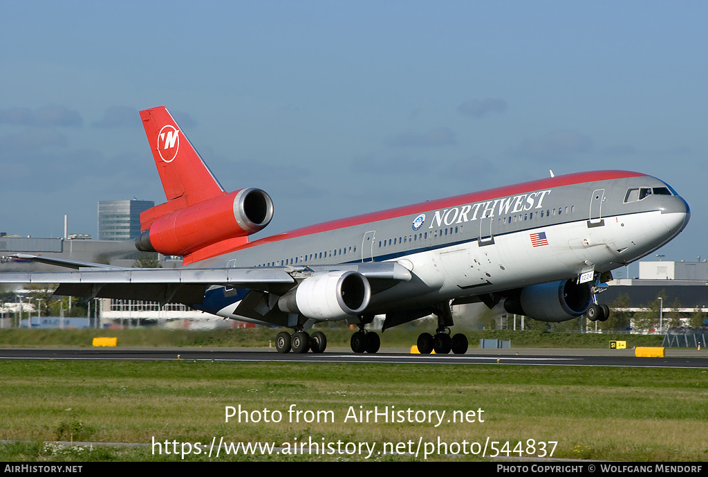 Aircraft Photo of N224NW | McDonnell Douglas DC-10-30 | Northwest Airlines | AirHistory.net #544837