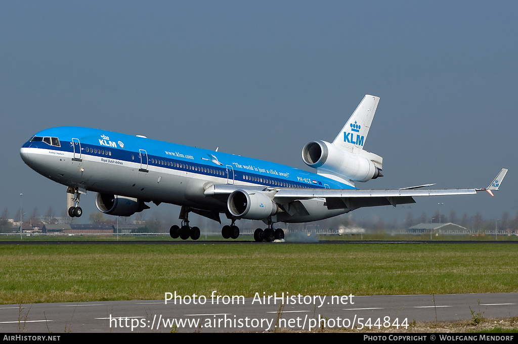 Aircraft Photo of PH-KCE | McDonnell Douglas MD-11 | KLM - Royal Dutch Airlines | AirHistory.net #544844