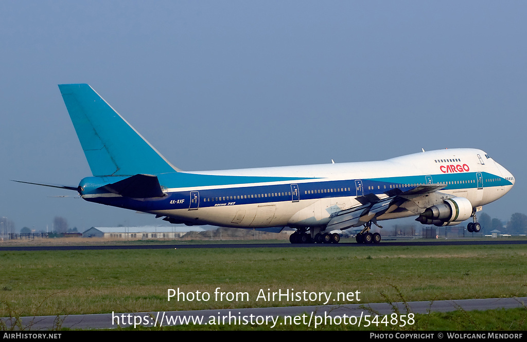 Aircraft Photo of 4X-AXF | Boeing 747-258C | El Al Israel Airlines Cargo | AirHistory.net #544858