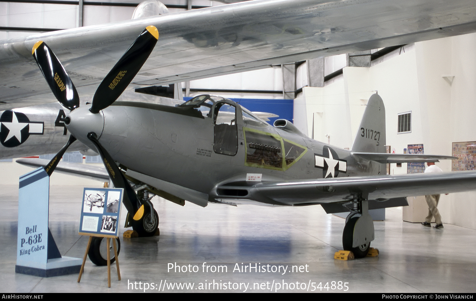 Aircraft Photo of 43-11727 / 311727 | Bell P-63E Kingcobra | USA - Air Force | AirHistory.net #544885