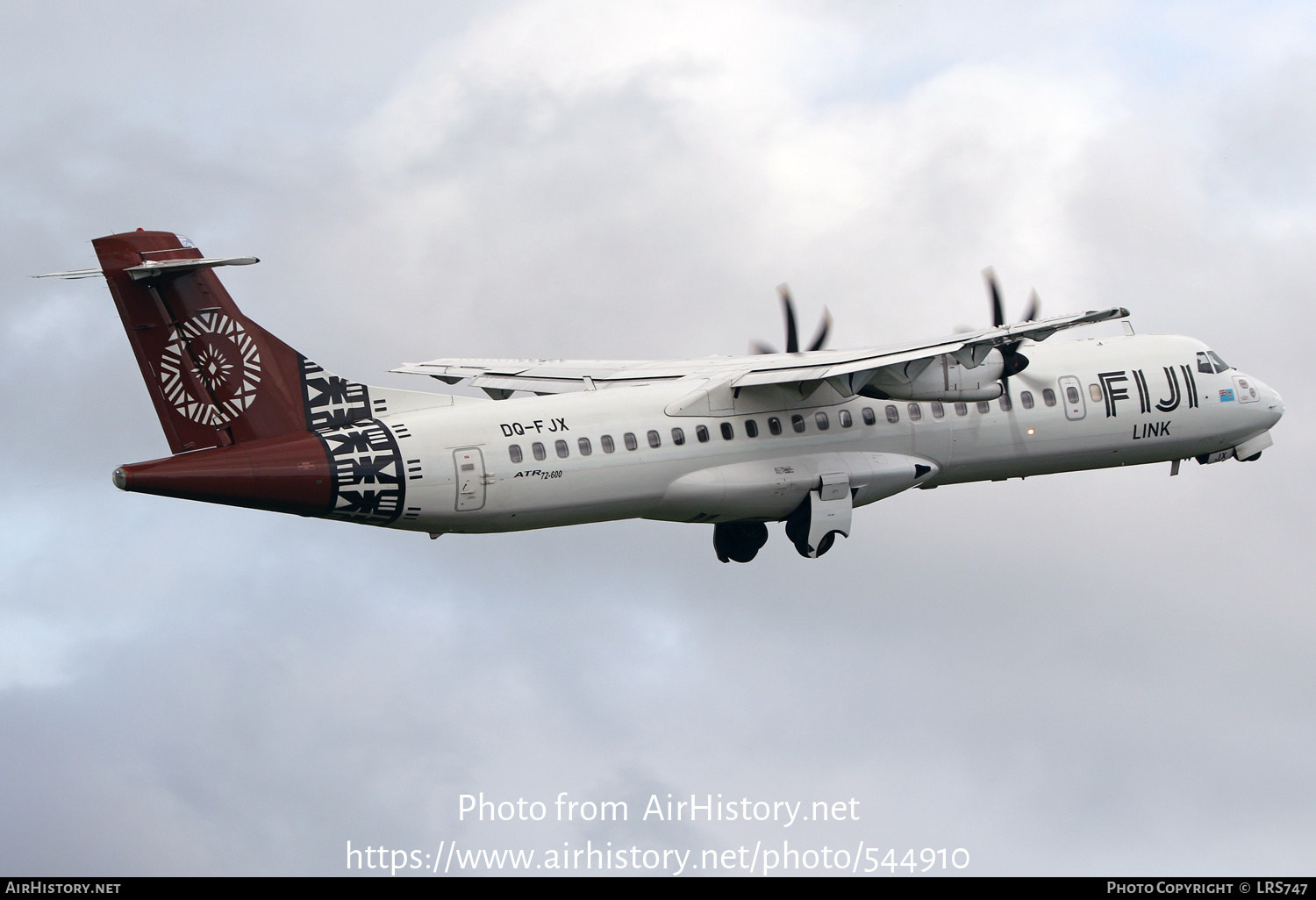 Aircraft Photo of DQ-FJX | ATR ATR-72-600 (ATR-72-212A) | Fiji Link | AirHistory.net #544910