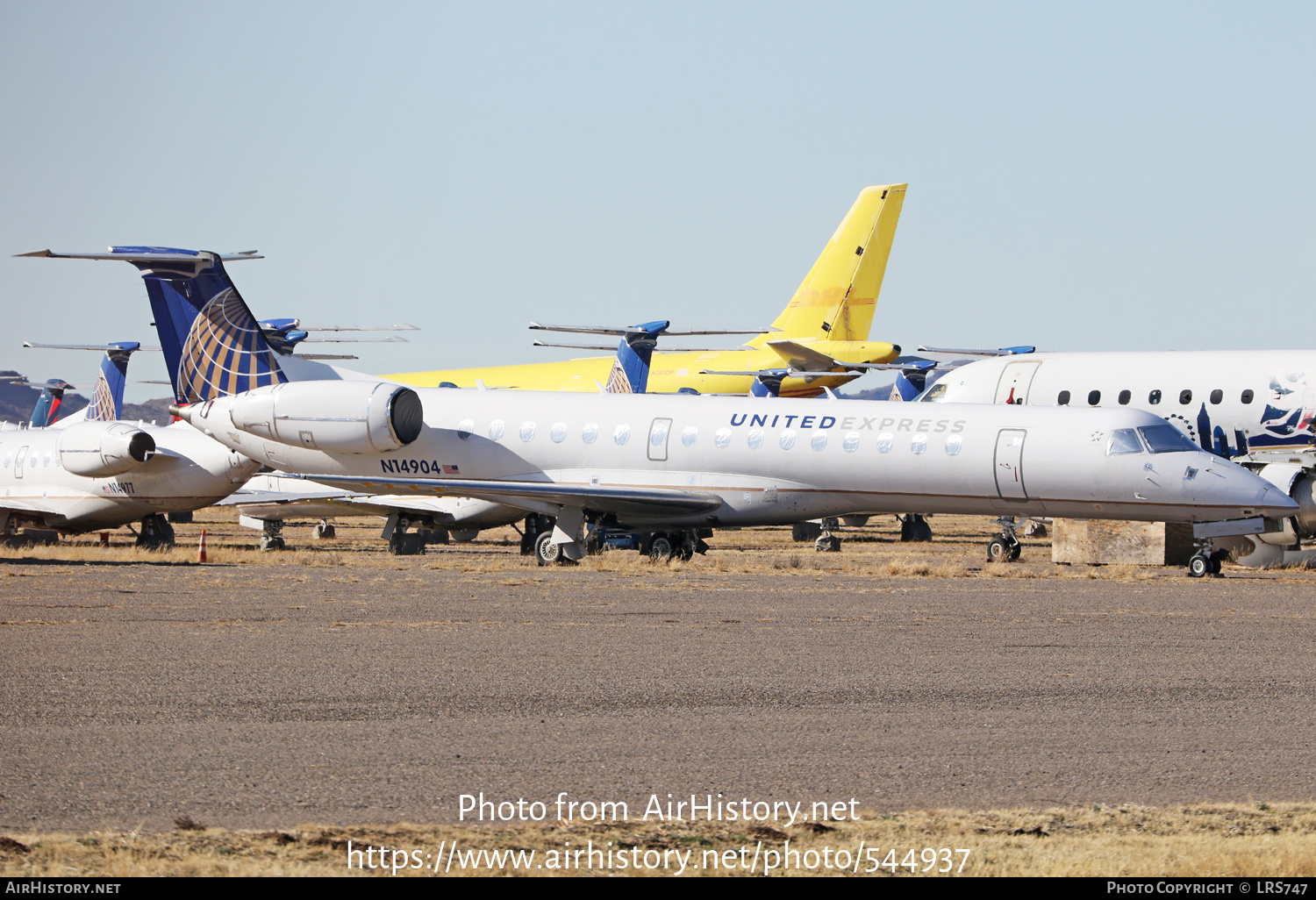 Aircraft Photo of N14904 | Embraer ERJ-145LR (EMB-145LR) | United Express | AirHistory.net #544937