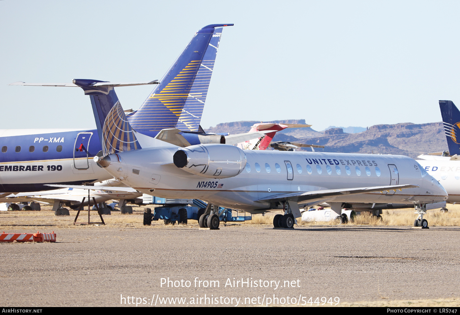 Aircraft Photo of N14905 | Embraer ERJ-145LR (EMB-145LR) | United Express | AirHistory.net #544949