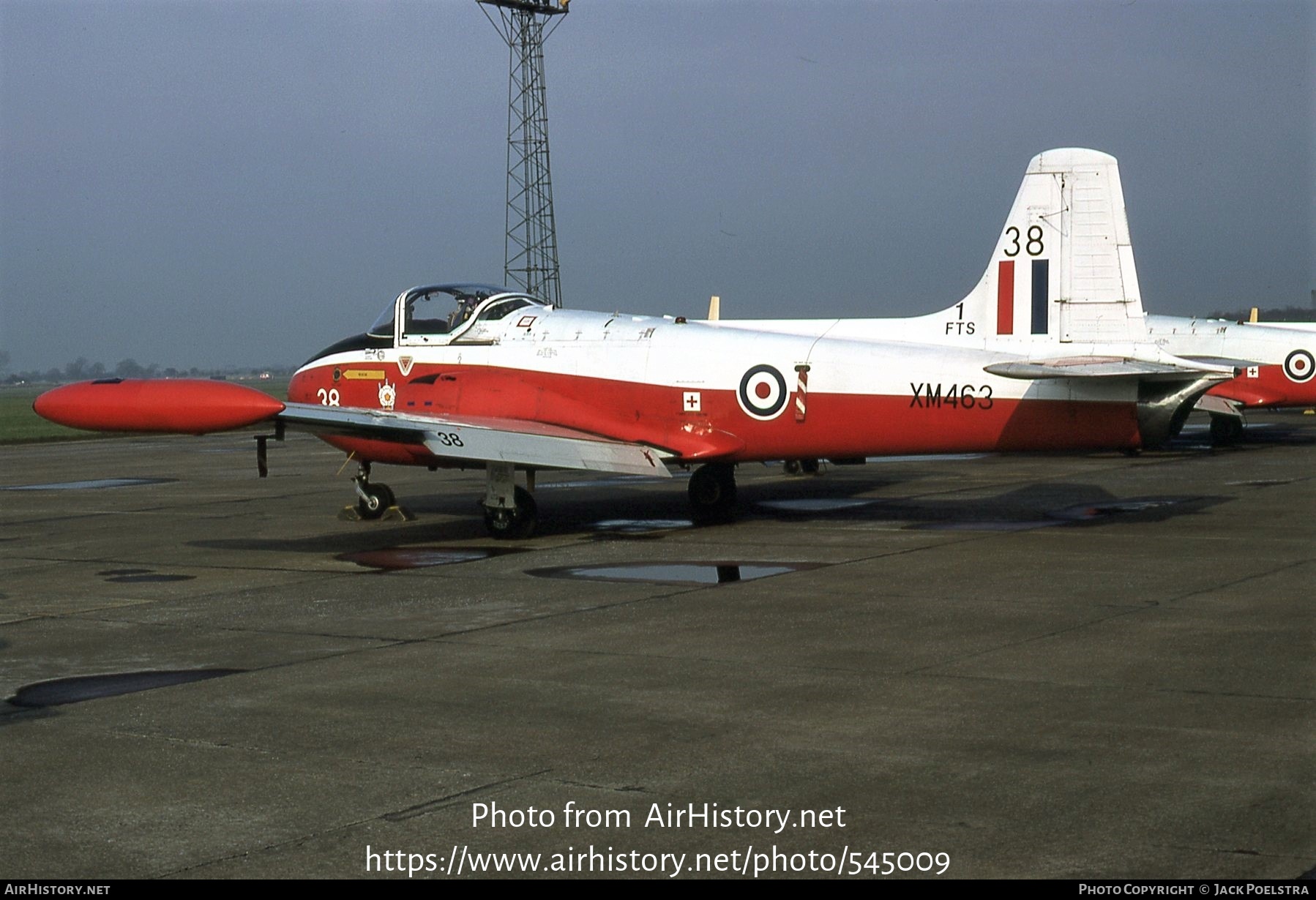 Aircraft Photo of XM463 | BAC 84 Jet Provost T3A | UK - Air Force | AirHistory.net #545009