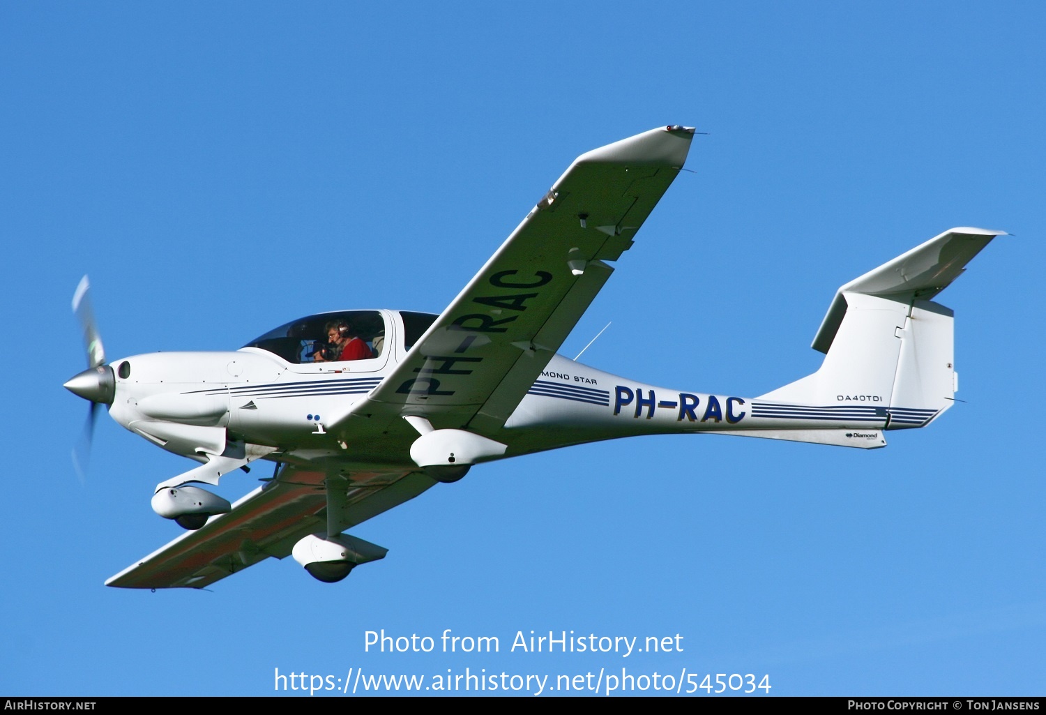 Aircraft Photo of PH-RAC | Diamond DA40D Diamond Star TDI | AirHistory.net #545034