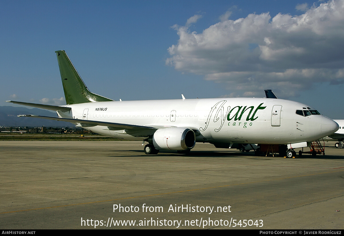 Aircraft Photo of N576US | Boeing 737-301(SF) | Flyant Cargo | AirHistory.net #545043