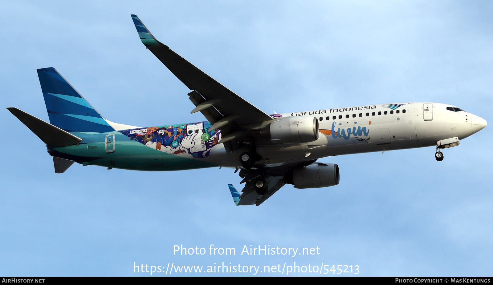 Aircraft Photo of PK-GFI | Boeing 737-86N | Garuda Indonesia | AirHistory.net #545213