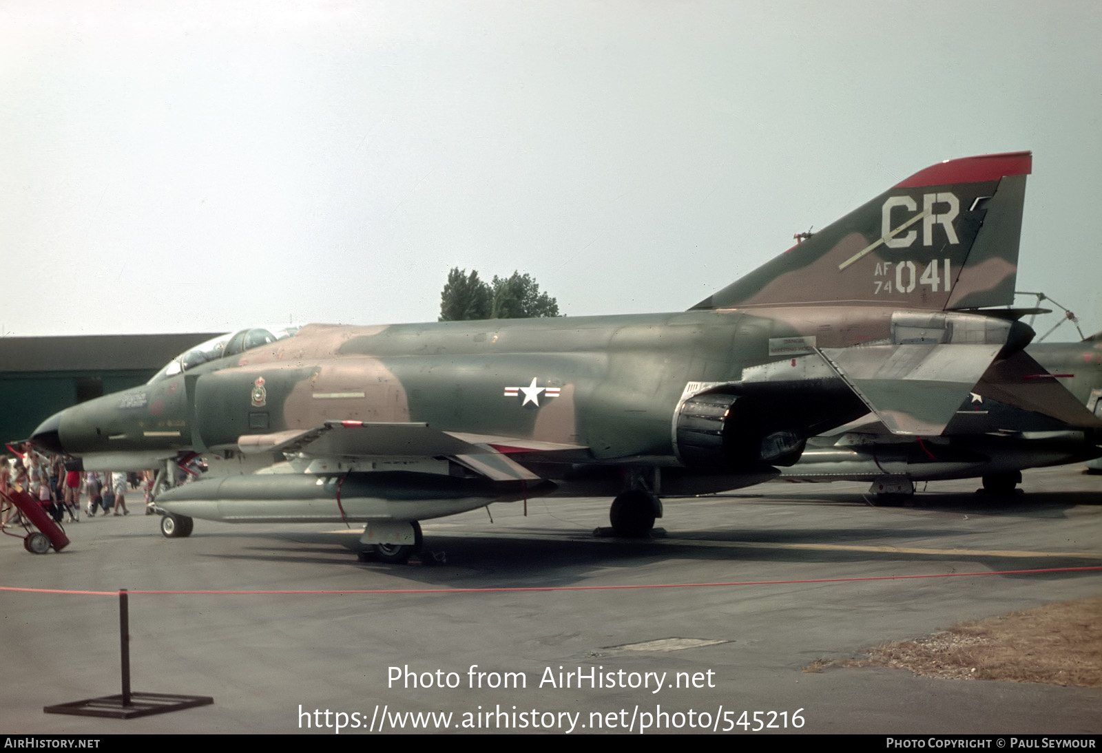 Aircraft Photo of 74-1041 / AF74-041 | McDonnell Douglas F-4E Phantom II | USA - Air Force | AirHistory.net #545216