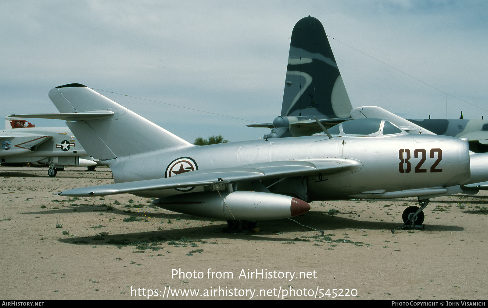 Aircraft Photo of 822 | PZL-Mielec Lim-2 (MiG-15bis) | Poland - Air Force | North Korea - Air Force | AirHistory.net #545220