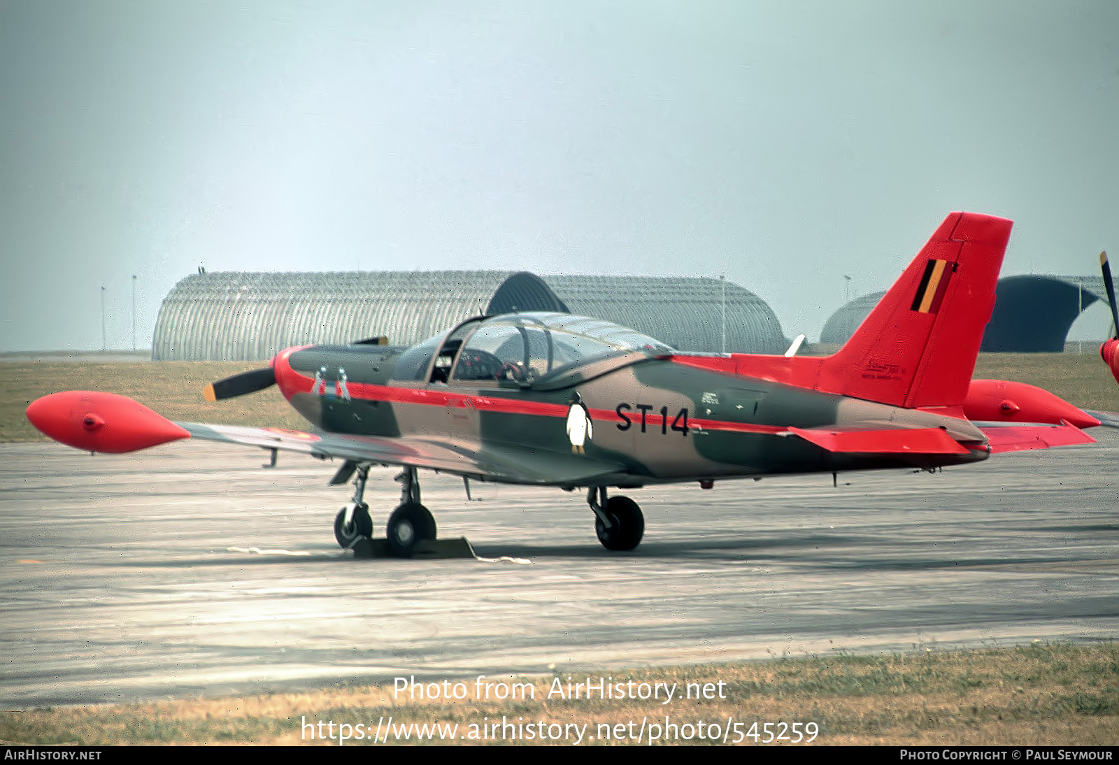 Aircraft Photo of ST-14 | SIAI-Marchetti SF-260M | Belgium - Air Force | AirHistory.net #545259