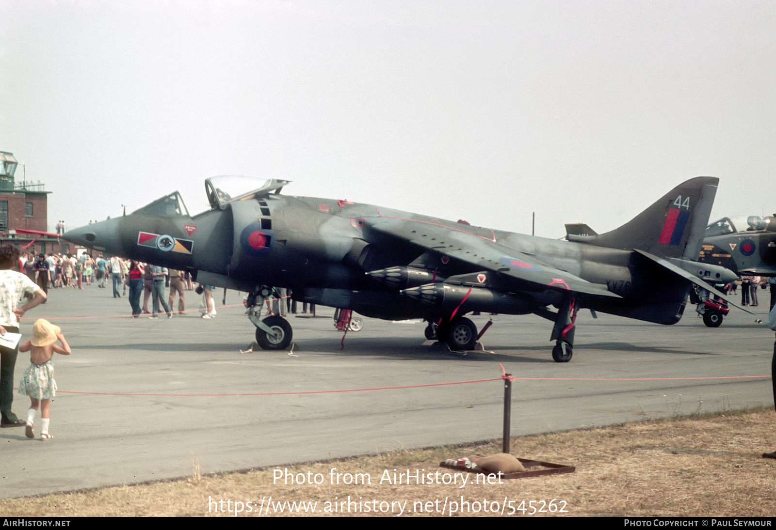 Aircraft Photo of XV762 | Hawker Siddeley Harrier GR3 | UK - Air Force | AirHistory.net #545262