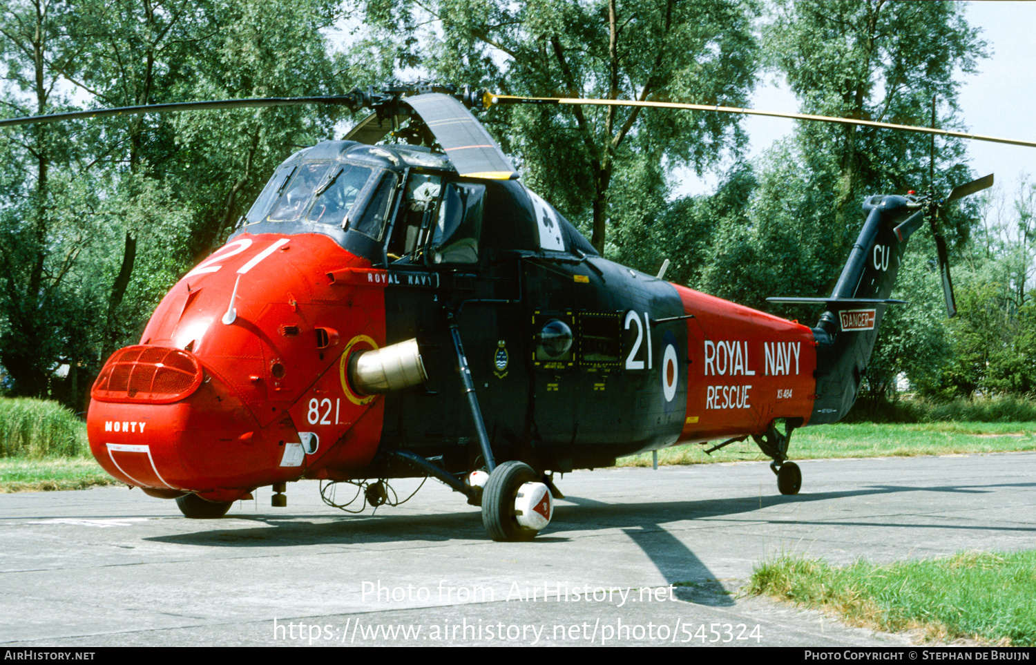 Aircraft Photo of XS484 | Westland WS-58 Wessex HU.5 | UK - Navy | AirHistory.net #545324