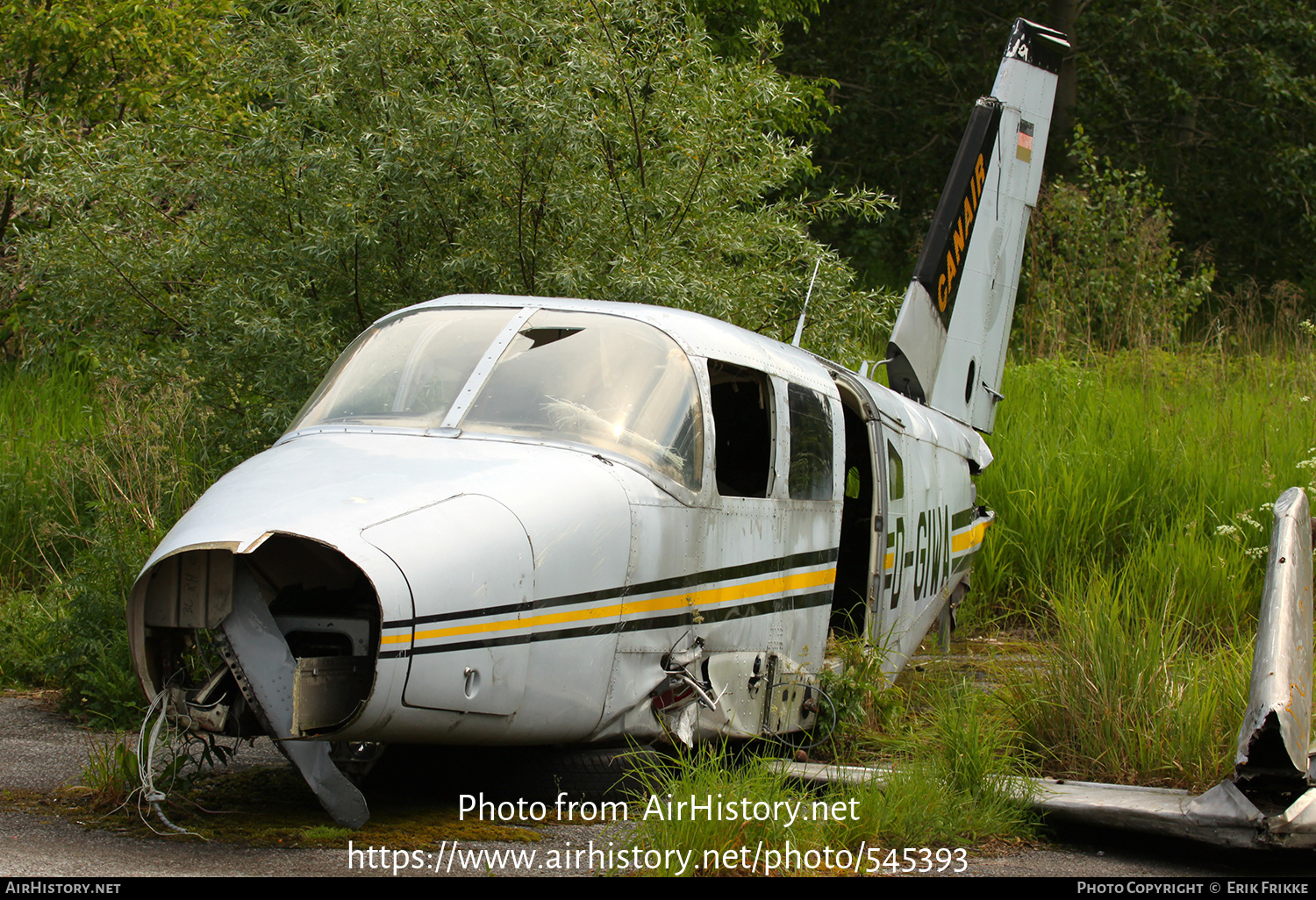 Aircraft Photo of D-GIWA | Piper PA-34-200T Seneca II | Canair | AirHistory.net #545393