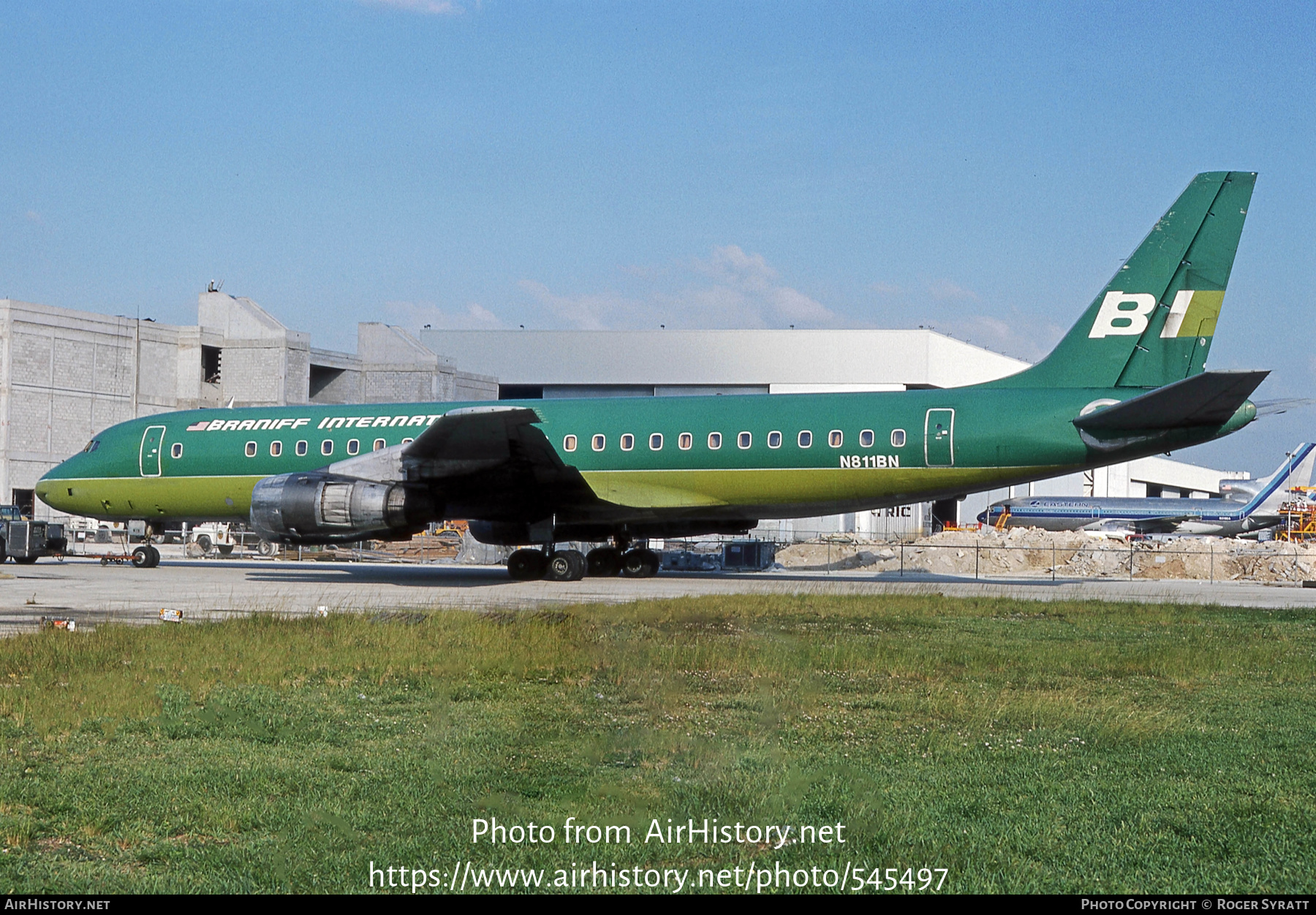 Aircraft Photo of N811BN | Douglas DC-8-51 | Braniff International Airways | AirHistory.net #545497