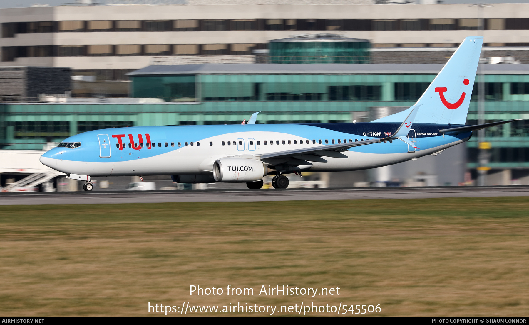 Aircraft Photo of G-TAWI | Boeing 737-8K5 | TUI | AirHistory.net #545506