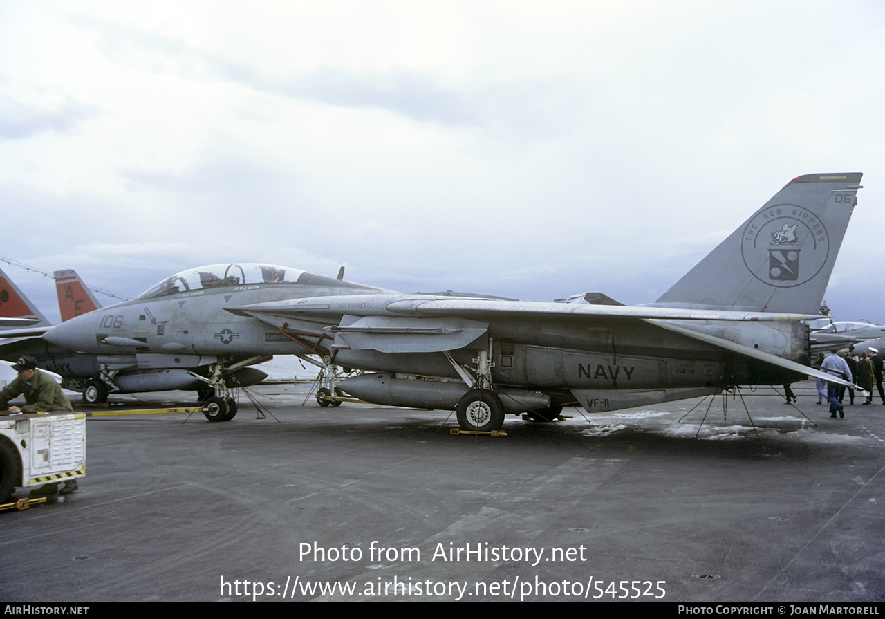 Aircraft Photo of 161136 | Grumman F-14A Tomcat | USA - Navy | AirHistory.net #545525