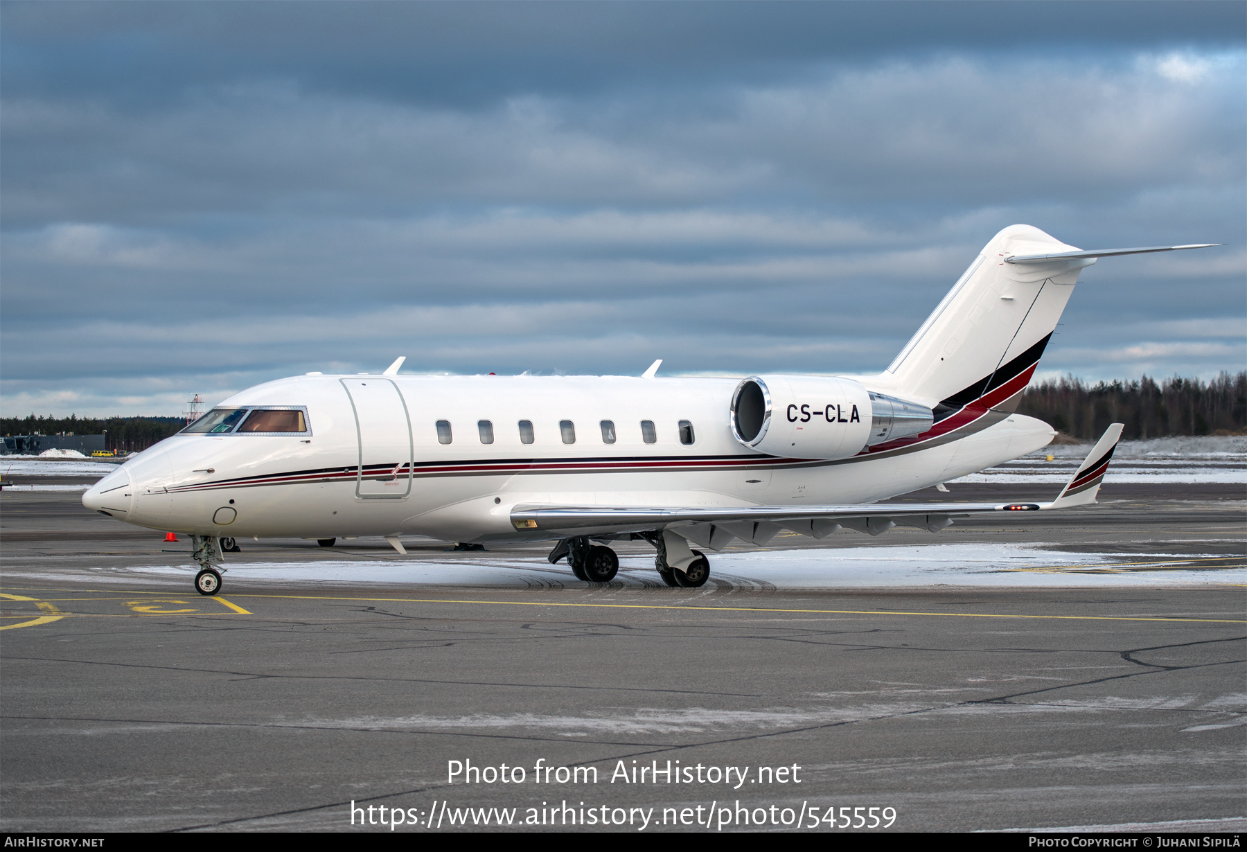 Aircraft Photo of CS-CLA | Bombardier Challenger 650 (CL-600-2B16) | AirHistory.net #545559