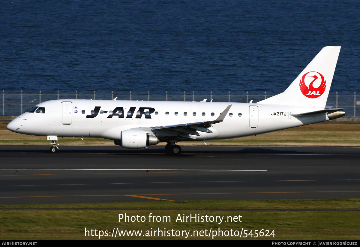 Aircraft Photo of JA217J | Embraer 170STD (ERJ-170-100STD) | J-Air | AirHistory.net #545624