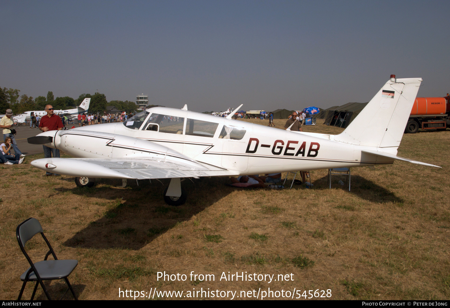 Aircraft Photo of D-GEAB | Piper PA-30-160 Twin Comanche B | AirHistory.net #545628