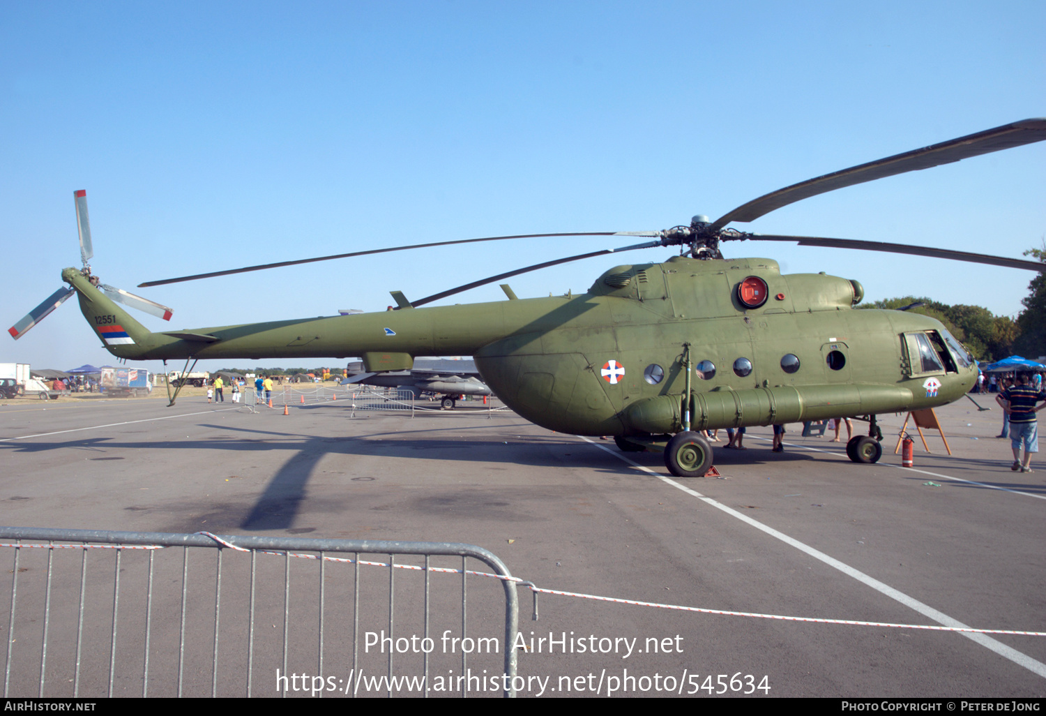 Aircraft Photo of 12551 | Mil Mi-17 (HT-48) | Serbia - Air Force | AirHistory.net #545634