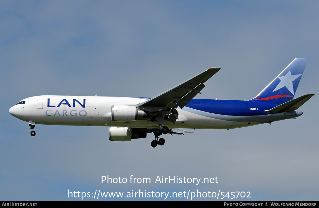 Aircraft Photo of N312LA | Boeing 767-316F/ER | LAN Cargo | AirHistory.net #545702