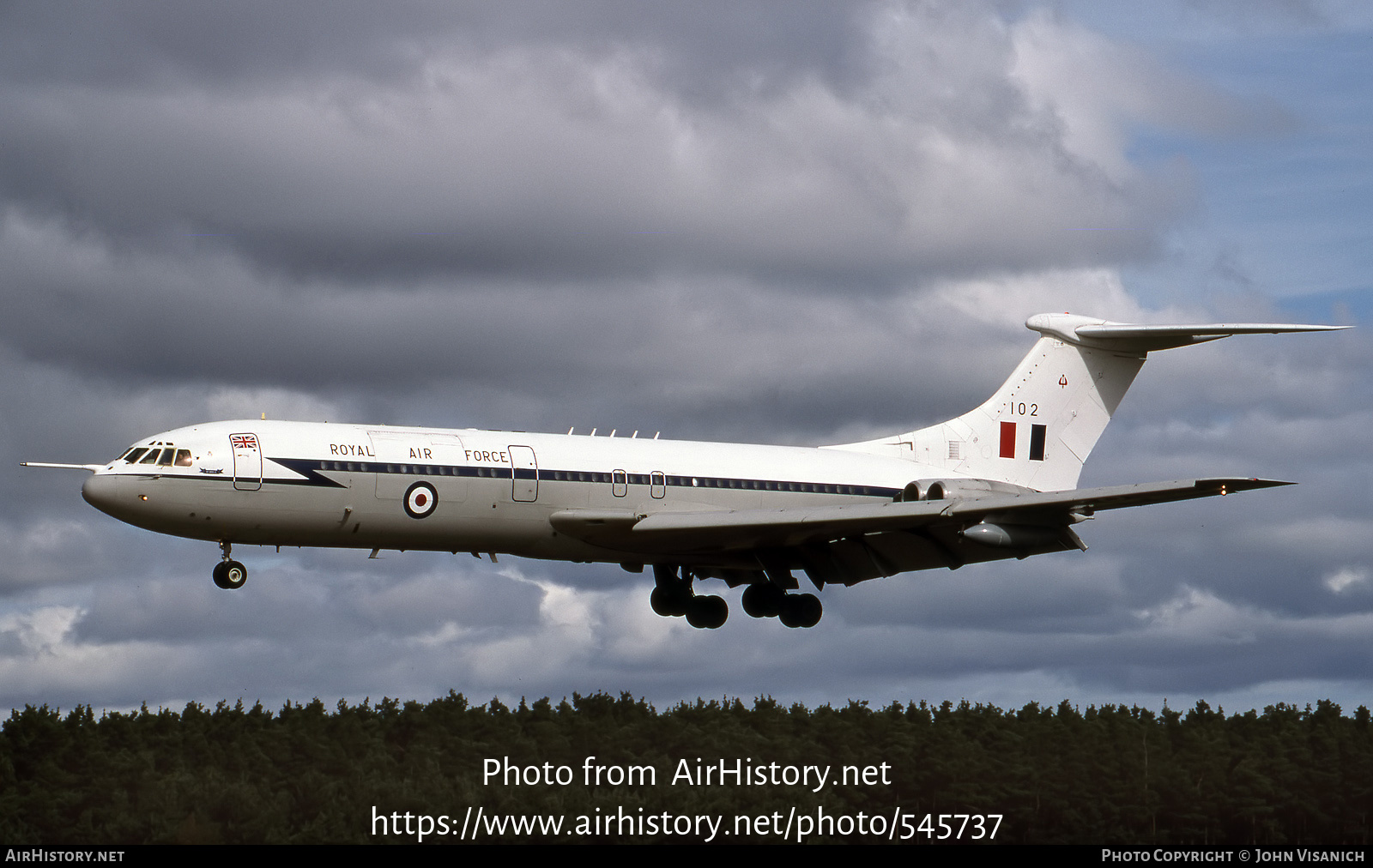 Aircraft Photo of XV102 | Vickers VC10 C.1K | UK - Air Force | AirHistory.net #545737